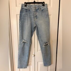 Old Navy Light Blue O.G. Straight Jeans 6